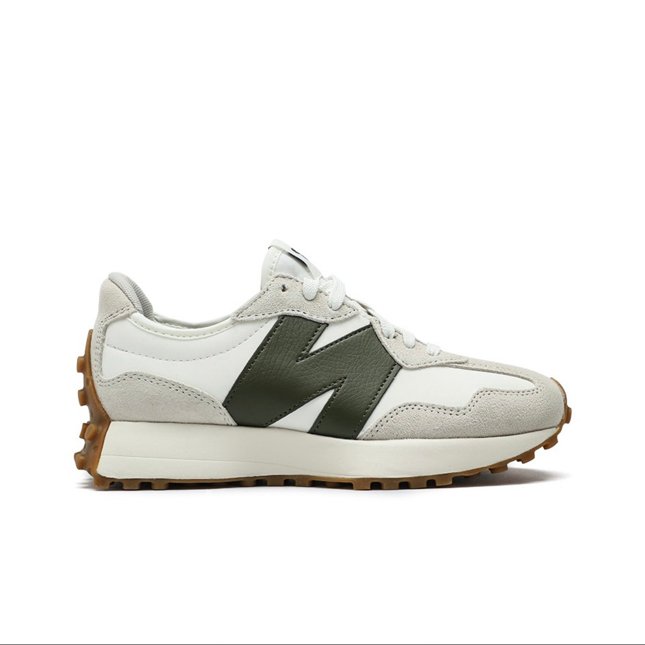 New Balance 327 Moonbeam Oak Leaf Green – 63Sneakerdream display picture 3
