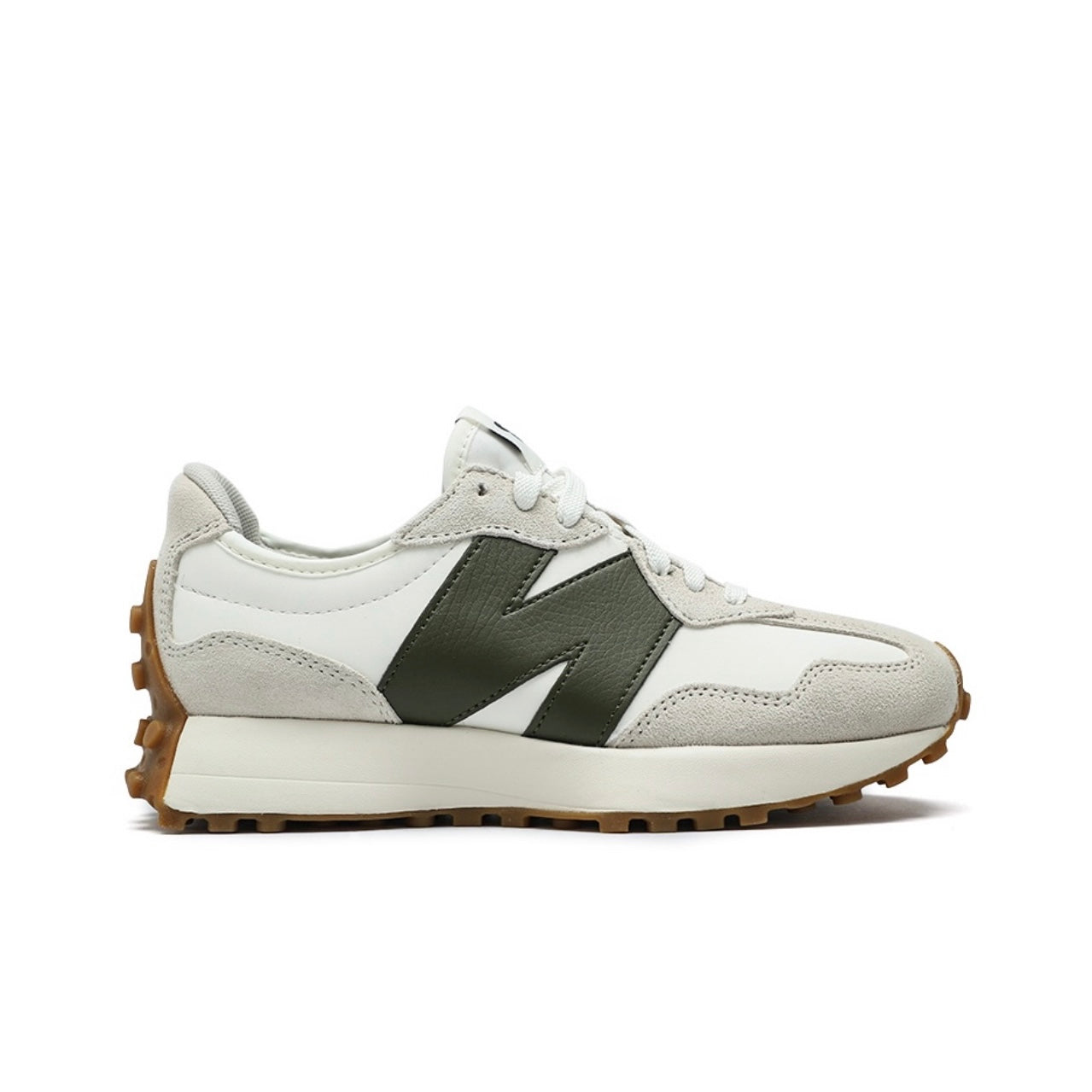New Balance 327 Moonbeam Oak Leaf Green